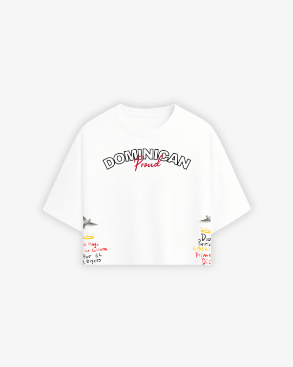 34 POR LA CULTURA BLANCO | CROP TOP